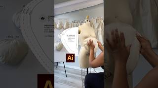 🗣️ Easy Pattern Grading Tip! Make fashion MORE inclusive with #AdobeIllustrator #Adobepartner