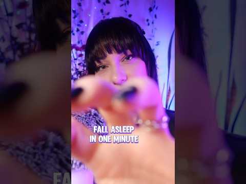 Fall asleep in one minute 😴 #asmr #asmrvideos #sleep #tingles #relaxing #asmrsounds