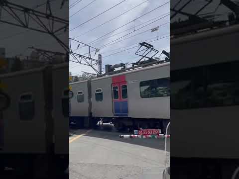 서울 용산 이촌동 기찻길 Korea Seoul street train track railway