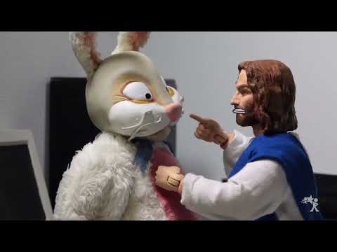 Robot Chicken | Jesus Vs. Easter Bunny