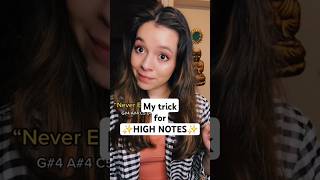 My trick for belting ✨️High Notes✨️ #vocalcoach #singingtips