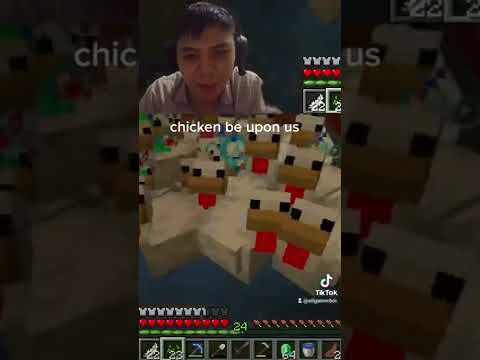 chicken be upon us in Minecraft