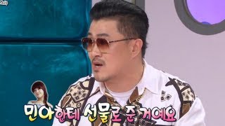 [HOT] 라디오스타 - 데프콘 민아앓이, 걸스데이 숙소까지 찾아가 태블릿PC 선물  20130821
