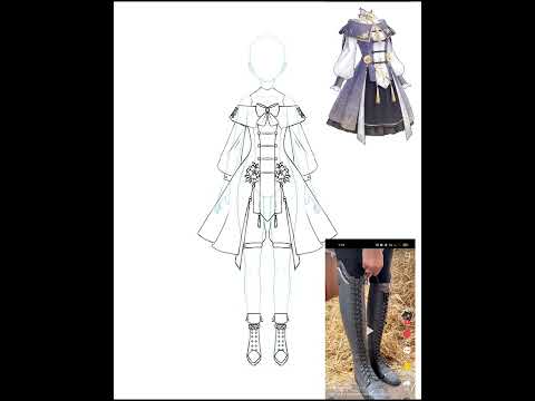 Vtuber attempt (Outfit choice V.1)