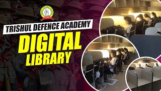 Trishul Defence Academy Digital Library | Digital Library Tour | Best Defence Coaching #nda #cds