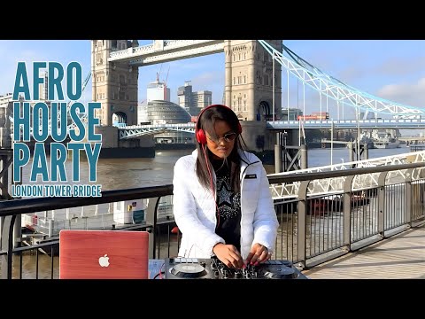 Afro House Mix 2025 | Melodic Sunset Party Vibes | DJ Keesha @ Tower Bridge