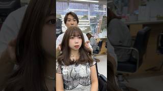 日系美女改造 #免漂髮色 #尖沙咀 #染髮推薦 #瀏海 #髮型師