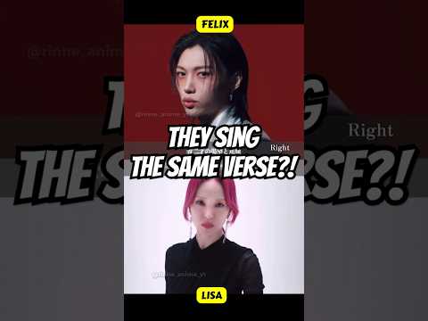 This is INSANE, i didn't notice it! Lisa x Felix#sololeveling #lisa #felixstraykids #felix #animeop