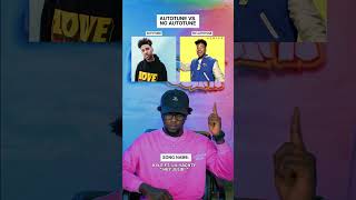 Autotune Vs. No Autotune: KYLE Feat. Lil Yachty "Hey Julie!" #shorts #music #viral #autotune