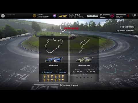 Gran turismo 7, intentando el oro en Nurburgring