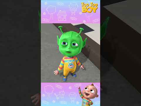 Alien Episode | Animation Shorts For Children | Cartoons For Kids |#youtubeshorts #tootooboy