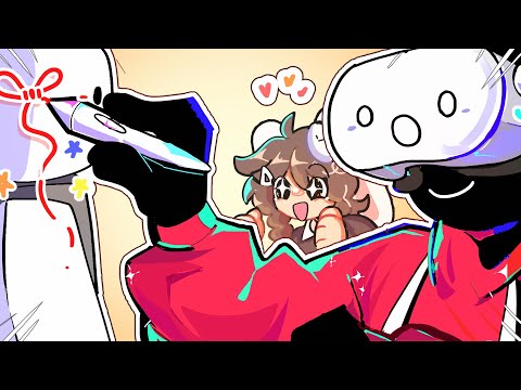 We actually drew in Roblox VR