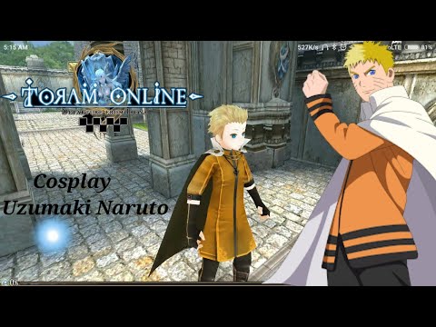 Toram Online - Uzumaki Naruto Cosplay
