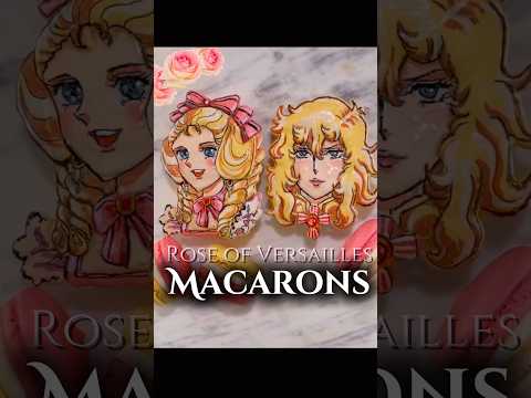 Do you know this Anime? | ベルサイユのばら Macaron Art #shorts