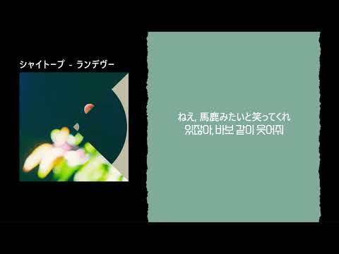 샤이토프 「랑데부」 / シャイトープ 「ランデヴー」 (가사/해석포함)