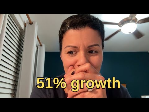 I Grew 51% in 6 Days!! | #over50 #youtube #lifeafter50 #doughdash