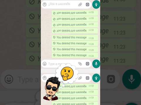 How to read 🙈 WhatsApp permanently deleted messages 💁🏻‍♂️#ytshorts #whatsapp #techgalaxy