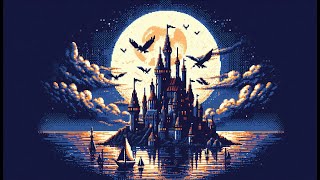 Medieval Night Ambience – Peaceful Pixel Art Music for Relaxation & Study