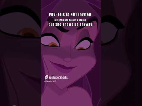 The Apple of Discord 💥 Eris 🏺Nobody puts baby in a corner! #greekmythology #cartoonedits #animated