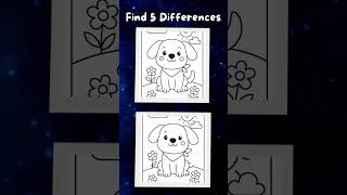 find 5 differences !!#109 #puzzlequiz  #spotthedifferencegam #puzzlegames