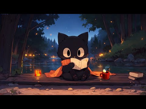 Coffee Vibes ☕ Chill with my cat [ Relax / Chill / Study / Stress Relief ]
