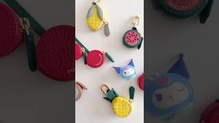 had so much fun matching them with my bags #sanrio #trinkets #maisondesabre #unboxing