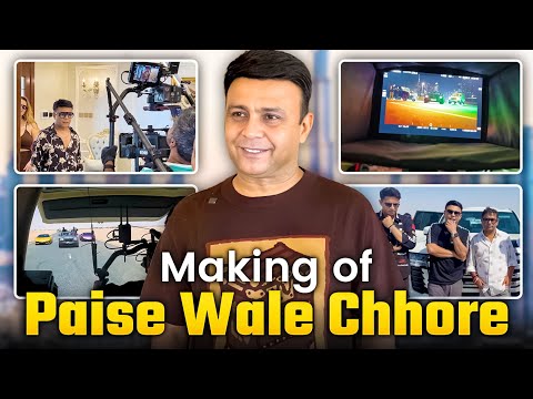 Making of Paise Wale Chhore Song | RJ Naved
