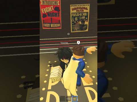 🥊A Fast Fight 💢 #roblox #funnyvideo