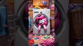 ❤️ Pinkie Pie Stuck In Washing Machine 🥰