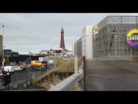 BLACKPOOL IS VERY QUITE TODAY, BUT HELLO I AM BACK