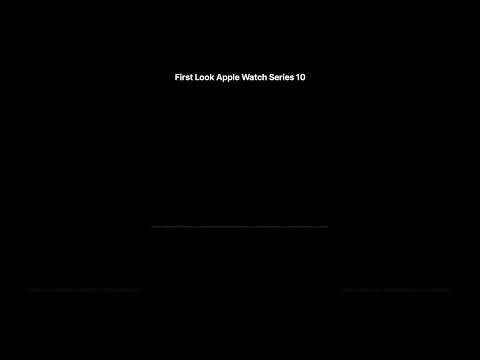 First look Apple Watch Series 10 #appleevent #applewatch #series10 #iphone16