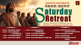 Saturday Retreat for Healing, Deliverance and Anointing | 05- April -2025  |  Logos Retreat Centre