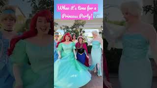 Best Job Ever! ✨👑✨ #princessparty #partyprincess #disneygirls #disneyprincesses #disneyprincess