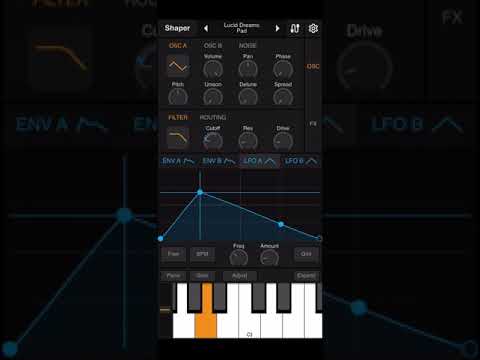 Shaper 1.1 #synthesizer #synth