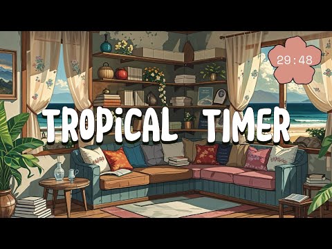 Cute 30 Minute Timer With Lofi Music Calm and Relaxing