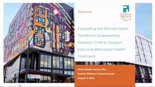 Clinical and Research Projects Presented by the Psychology Postdoctoral Fellows