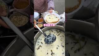 河南特色美食，粉浆面条#街头美食