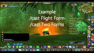 Worgen Two Forms Macro
