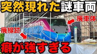 【廃線跡に廃車両】何これ⁉︎ どう見えても怪しすぎる激変した謎のサンダーバードを見てきた JR西日本/681系/嵯峨野線