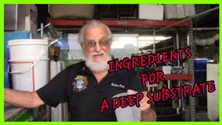 INGREDIENTS FOR A DEEP SUBSTRATE