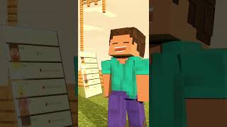 Steve and Friends quit Minecraft #minecraft #sad #animation #steve #minecraftanimation