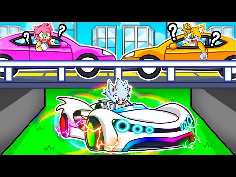 HYPER SONIC CAR SPEEDRUNNER vs HUNTERS In DRIVING EMPIRE!