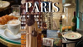 Paris Vlog🇫🇷 "パリで人気のお洒落で可愛いお店を巡る旅"  アンティークと雑貨| Melodies Graphique |老舗カフェ|お土産| パリ旅行