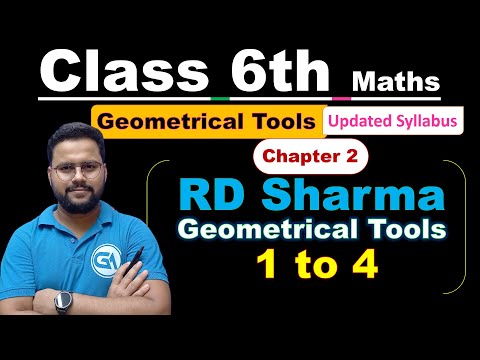 Geometrical Tools | Class 6 Maths | RD Sharma | Chapter 2  | All Questions Solved