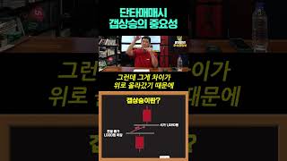 단타매매시 갭상승의 중요성