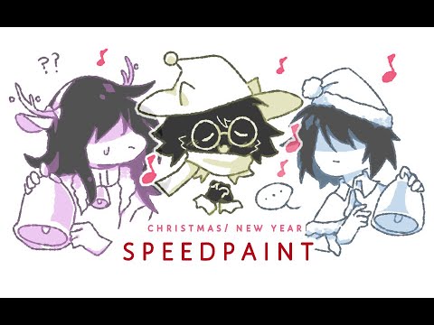 Speedpaint | Merry Krismas/New year! | Deltarune