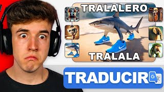 ¿QUE SIGNIFICA LA TRADUCCION de LOS MEMES de ANIMALES ITALIANOS? Tralalero Tralala🦈Tung Sahur🪵