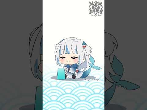 Gura 🧑‍🦽 #anime #vtuber #cute