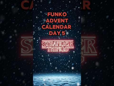 DAY 5 STRANGER THINGS ADVENT CALENDAR REVEAL #funko #strangerthings #christmas #countdown #fyp #nyc