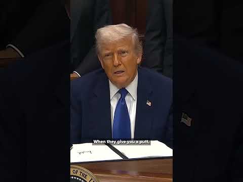 Trump talks about being gifted Qatari jet